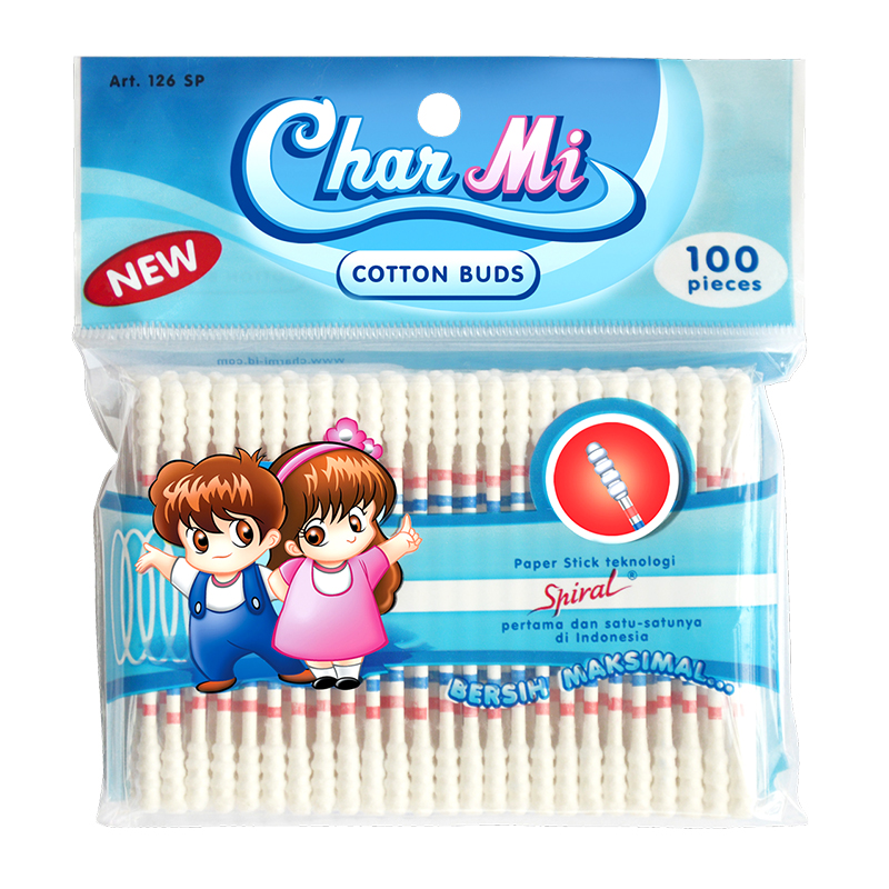 Charmi Cotton Buds ART-126SP (100pcs) | Gogobli