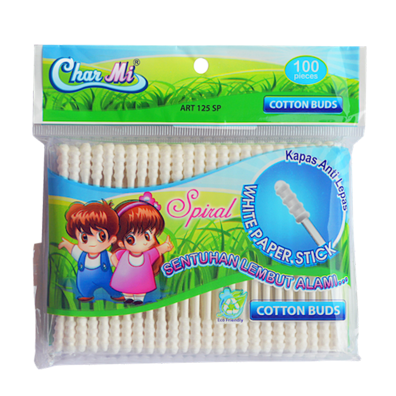 Charmi Cotton Buds ART-125SP (100pcs) | Gogobli