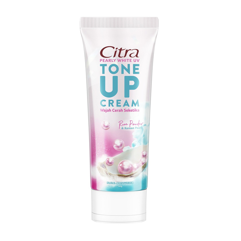 Citra Facial Moisturizer Pearly White UV Tone Up Cream 40gr | Gogobli