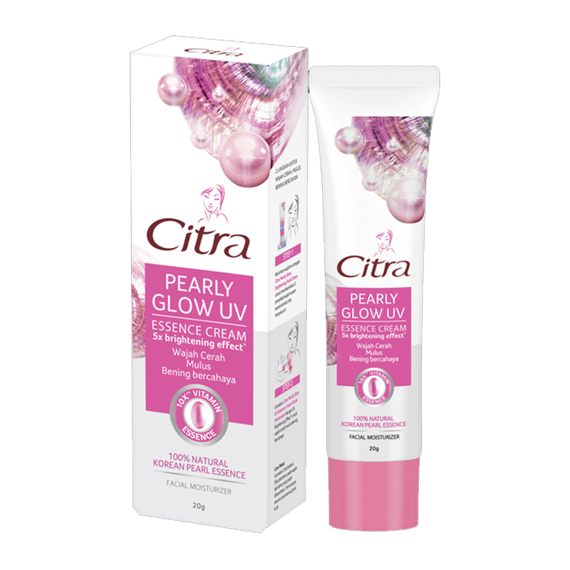 Citra Facial Moisturizer Essence Cream Pearly Glow UV 20gr | Gogobli