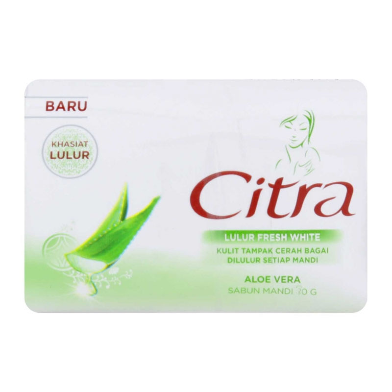 Citra Toilet Soap Fresh White 70gr | Gogobli