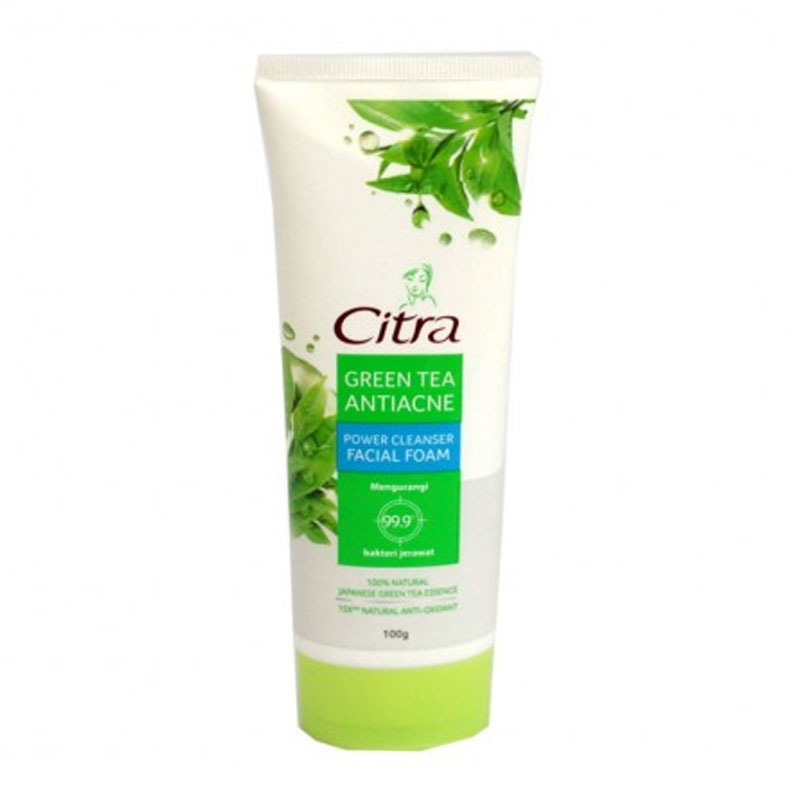Citra Green Tea Anti Acne Power Cleanser Facial Foam 100gr 