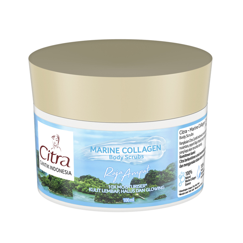 Citra Marine Collagen Body Scrub 100ml | Gogobli
