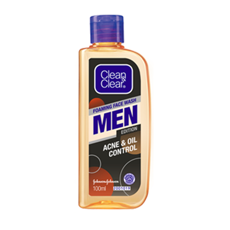 Clean And Clear Foaming Face Wash Men Edition 100ml | Gogobli