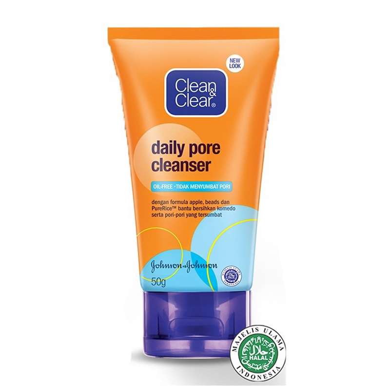 Clean And Clear Daily Pore Cleanser Apple 50gr | Gogobli