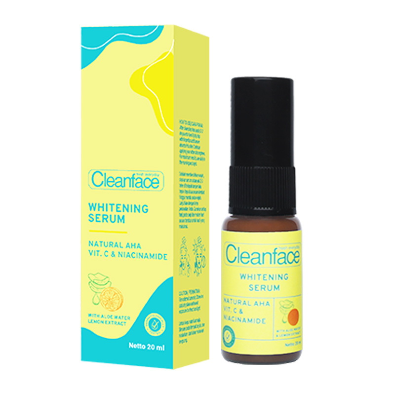 Clean Face Serum Whitening 20ml | Gogobli