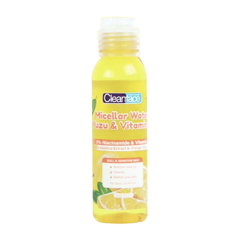Clean Face Micellar Water Yuzu & Vitamin C 250ml | Gogobli