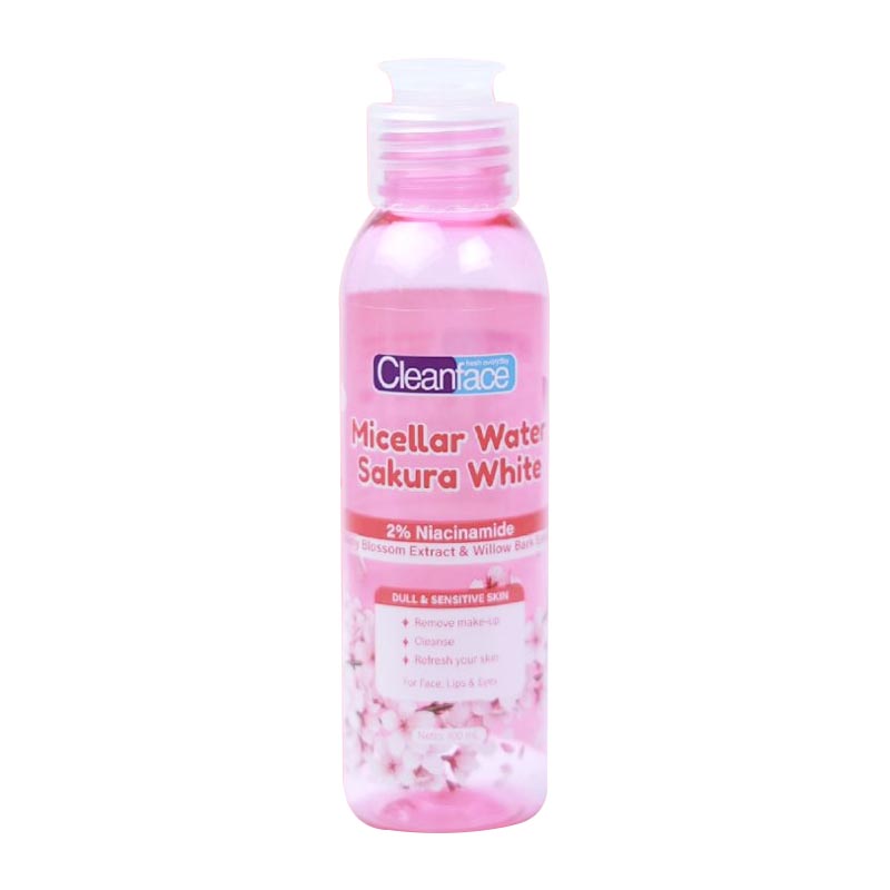 Clean Face Micellar Water Sakura White 250ml | Gogobli