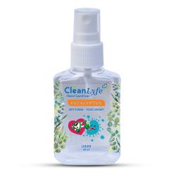 CleanLyfe Hand Sanitizer Eucalyptus Liquid Spray 60ml
