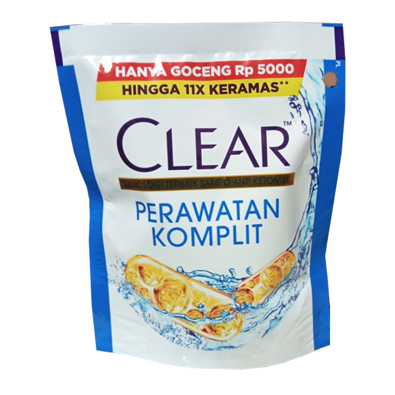 Clear Shampoo Perawatan Komplit 50ml | Gogobli