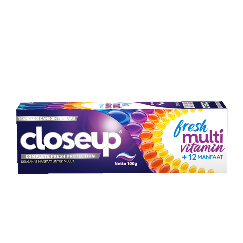Close Up Toothpaste Multivitamin Complete Fresh Protection 100gr | Gogobli
