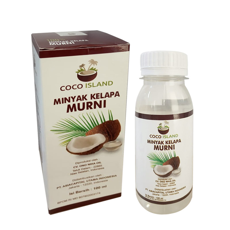 Coco Island Minyak Kelapa Murni (Virgin Coconut Oil) 100ml | Gogobli