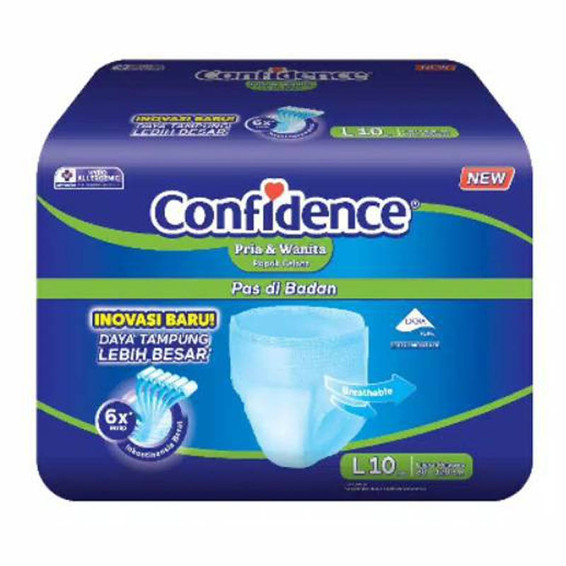 Confidence Adult Pants Heavy Flow L 10s | Gogobli