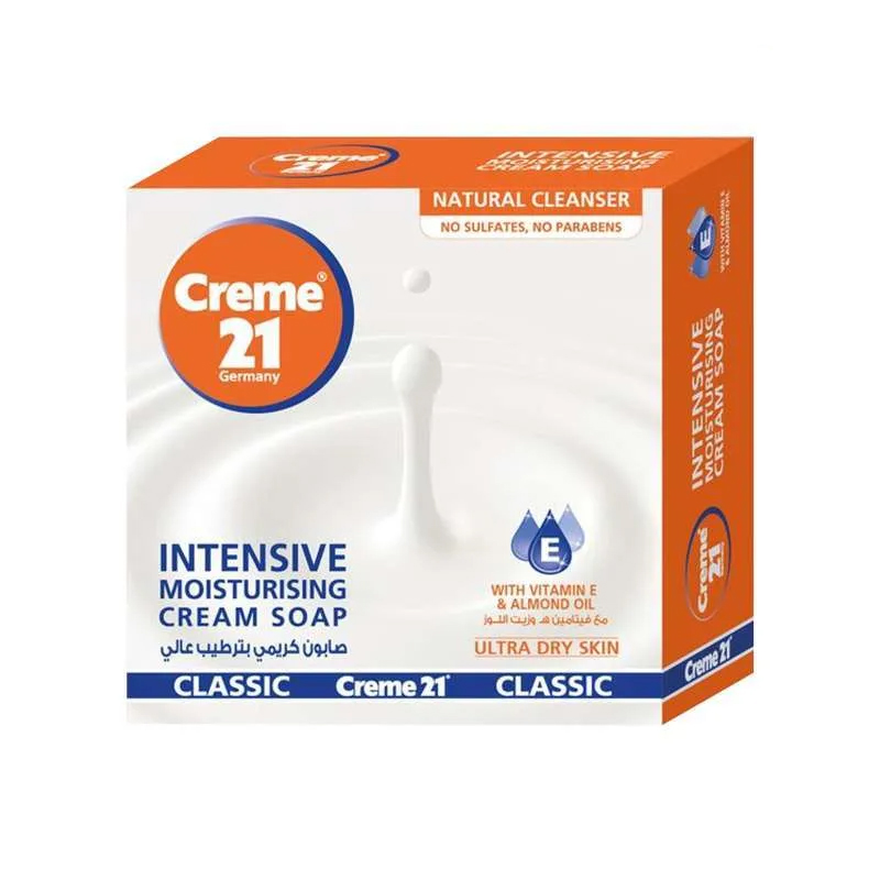 Creme 21 Intensive Moisturising Cream Soap 125gr | Gogobli