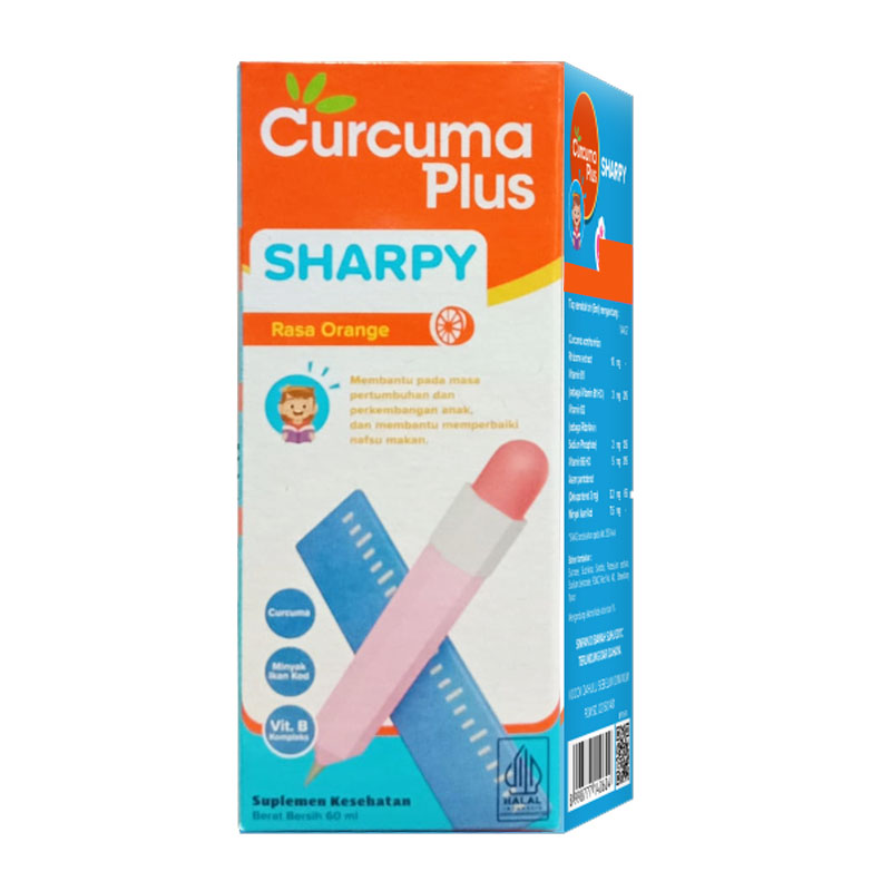 Curcuma Plus Sharpy Orange 60ml | Gogobli