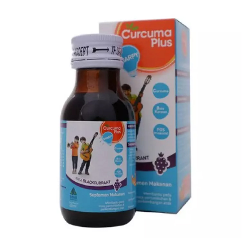 Curcuma Plus Sharpy Blackcurrant 60ml | Gogobli