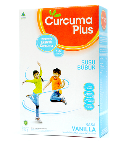 Curcuma Plus Susu Vanilla 750gr Gogobli