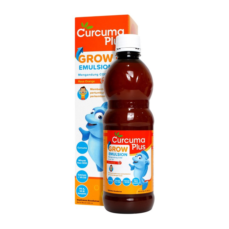 Curcuma Plus Grow Emulsion Orange 400ml | Gogobli