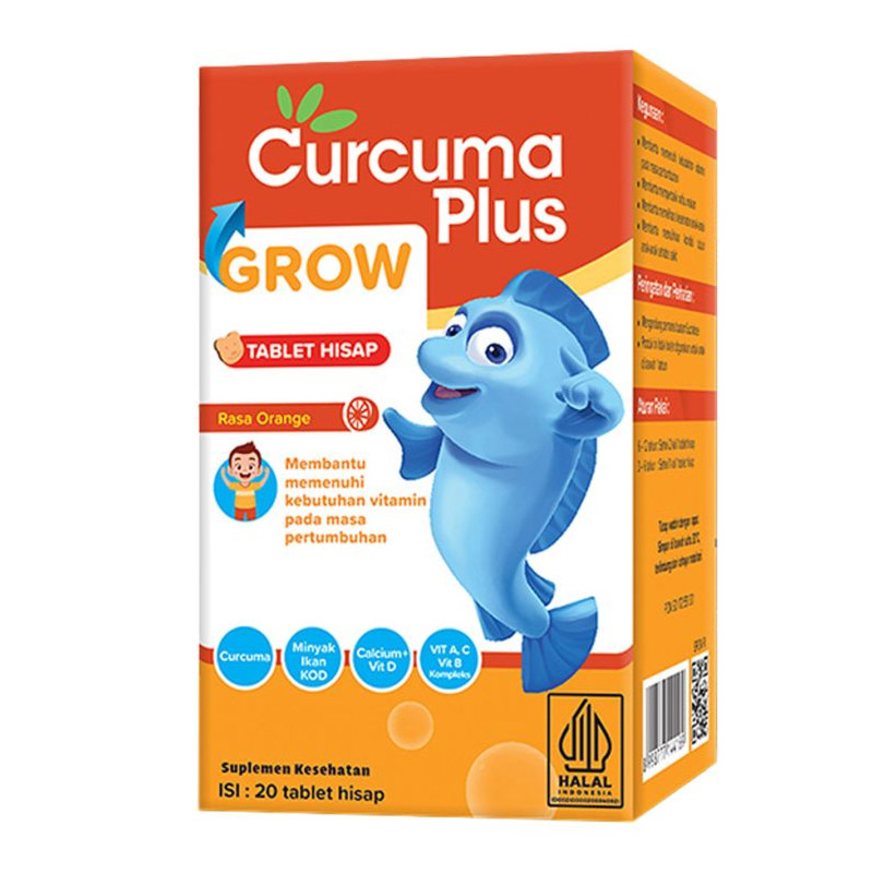 Curcuma Plus Grow Orange @20 Tablet | Gogobli
