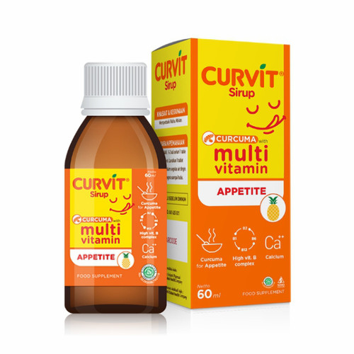 Curvit Syrup Appetite 60ml | Gogobli