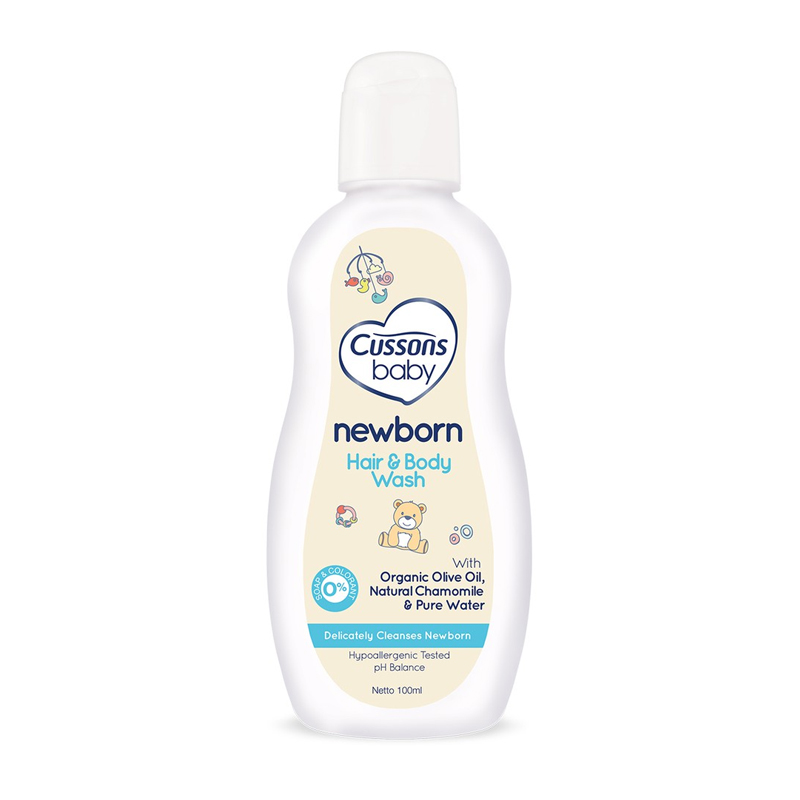 Cussons Baby Newborn Hair And Body Wash 100ml | Gogobli