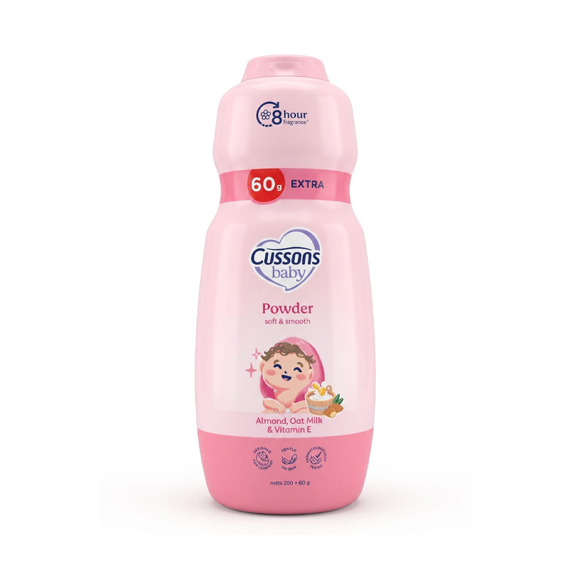 Cussons Baby Powder Soft And Smooth Extra Fill 200gr+60gr | Gogobli