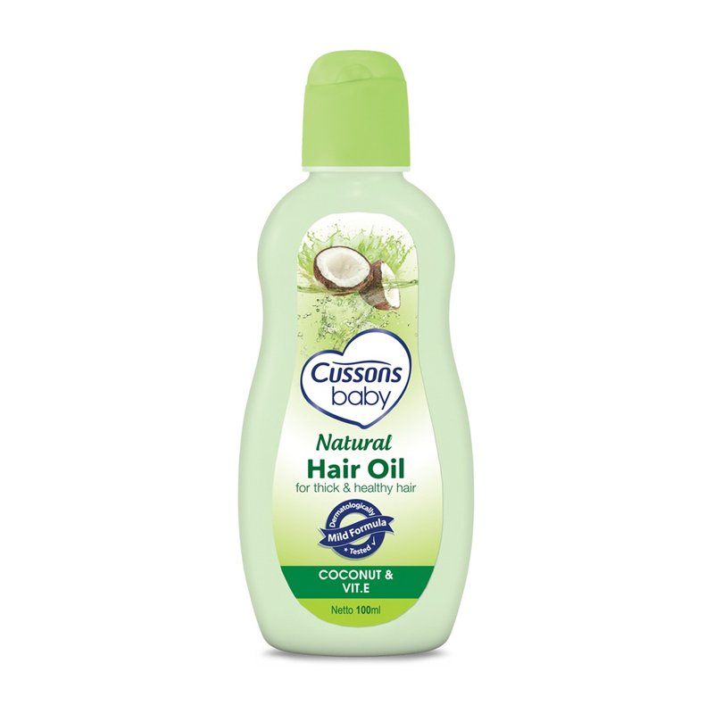Cussons Baby Natural Hair Oil Coconut 100ml | Gogobli