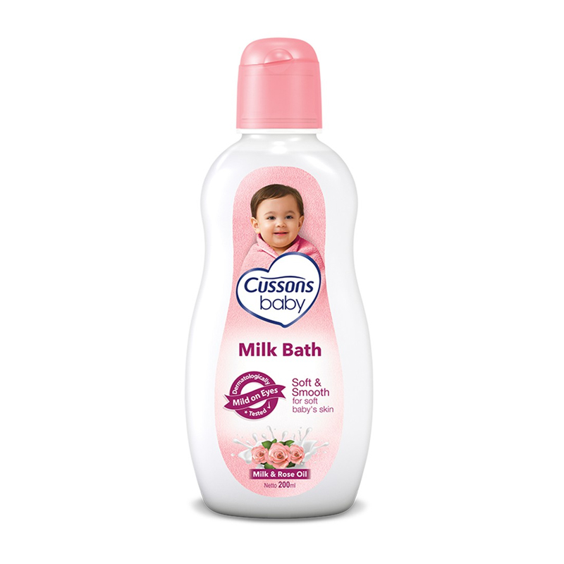 Cussons Baby Milk Bath Soft And Smooth 200ml | Gogobli