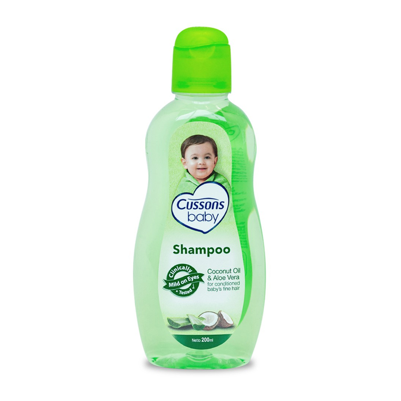 Cussons Baby Shampoo Coconut Oil And Aloe Vera 200ml | Gogobli
