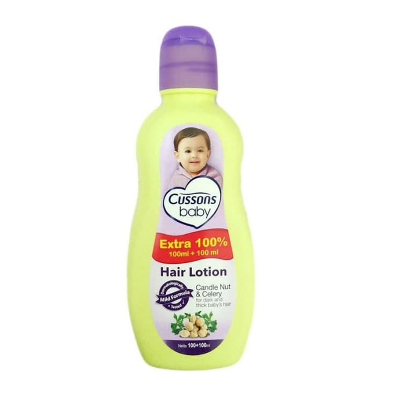 Cussons Baby Hair Lotion Candle Nut And Celery 100ml | Gogobli