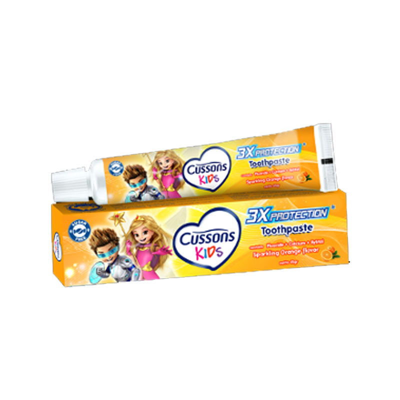 Cussons Kids Toothpaste Sparkling Orange 45gr | Gogobli