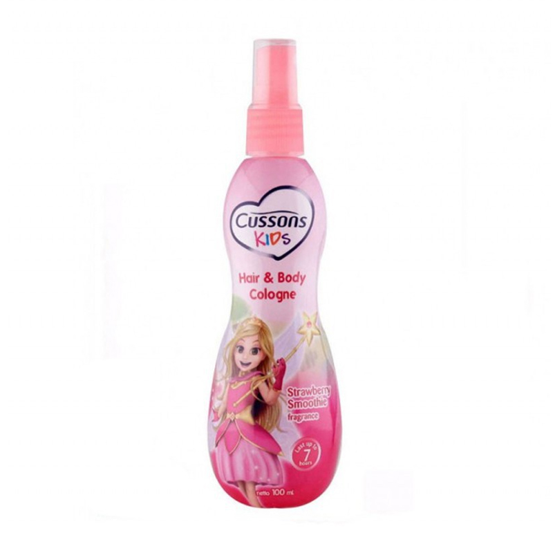 Cussons Kids Hair And Body Cologne Strawberry Smoothie 100ml | Gogobli