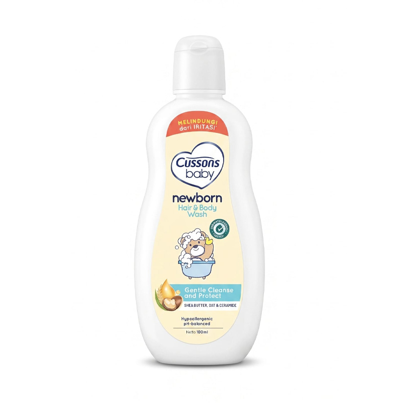 Cussons Baby Newborn Hair And Body Wash 100ml | Gogobli