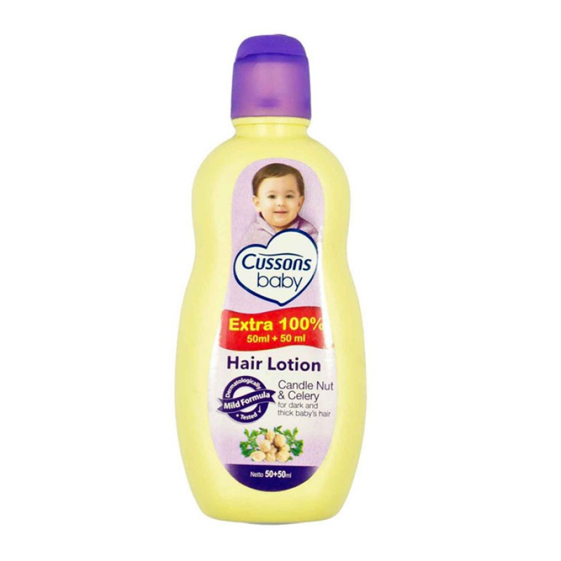 Cussons Baby Hair Lotion Candle Nut And Celery 50ml | Gogobli
