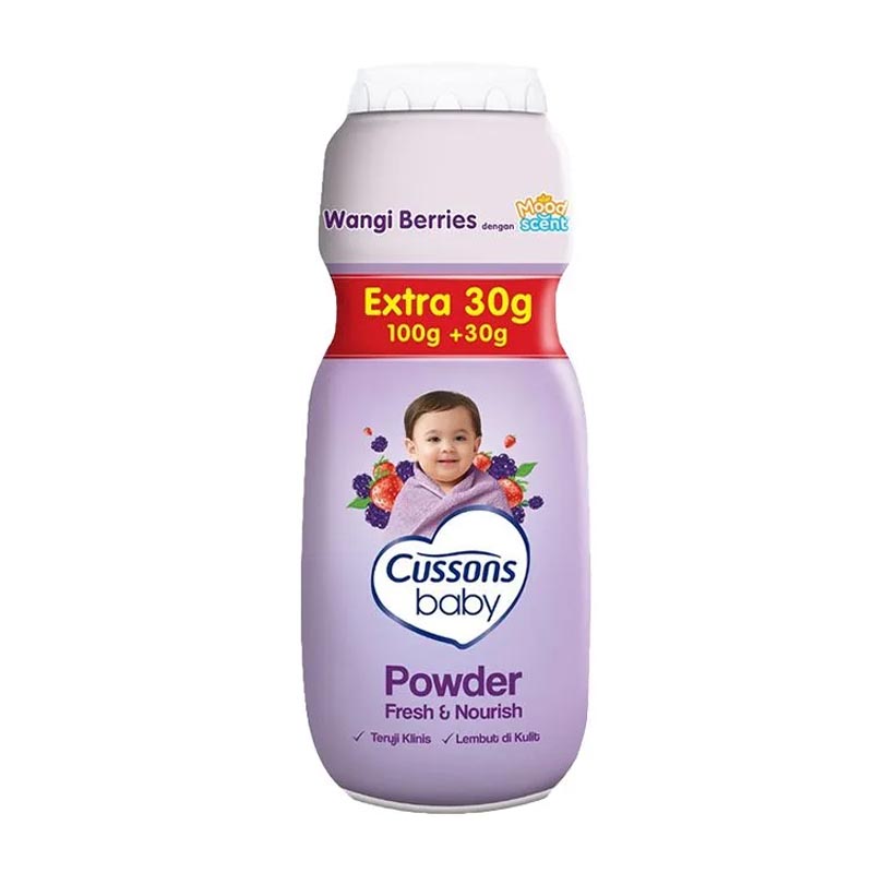 Cussons Baby Powder Fresh And Nourish Extra Fill 100gr+50gr | Gogobli