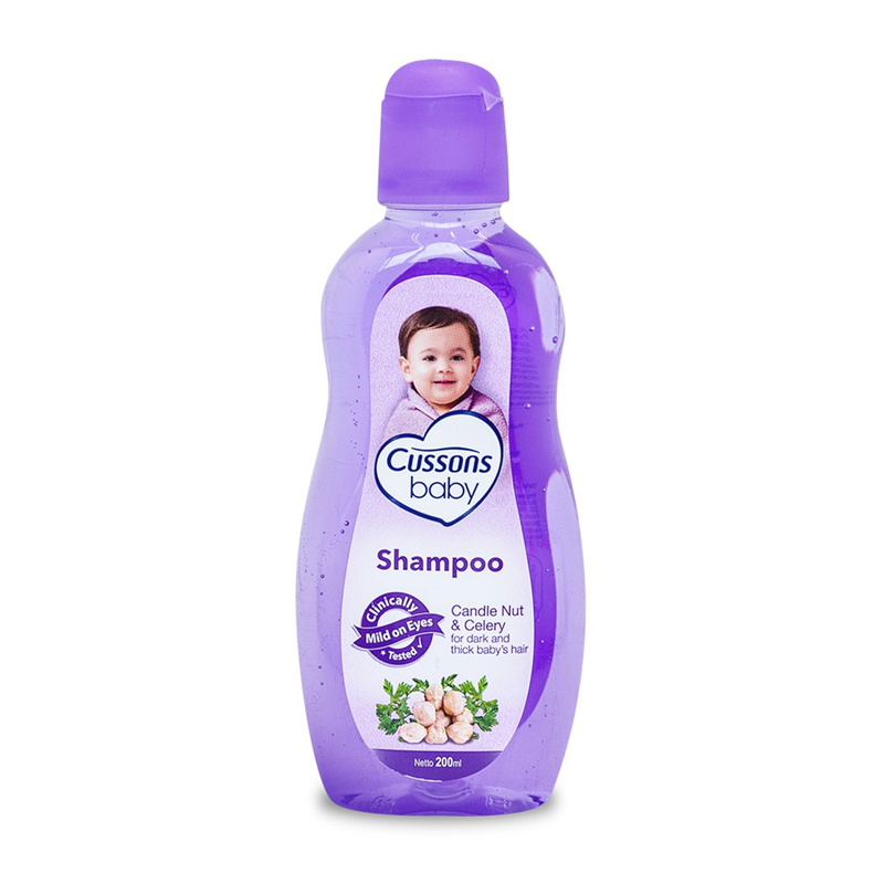 Cussons Baby Shampoo Candle Nut And Celery 200ml | Gogobli