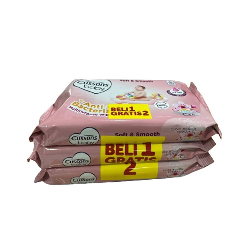 Cussons Baby Soft And Smooth Anti Bacterial Multipurpose Wipes BUY 1 GET 2 FREE RL 45s | Gogobli