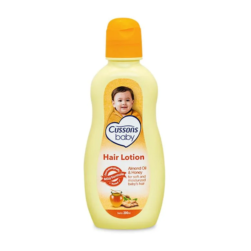Cussons Baby Hair Lotion Almond Oil And Honey 200ml | Gogobli