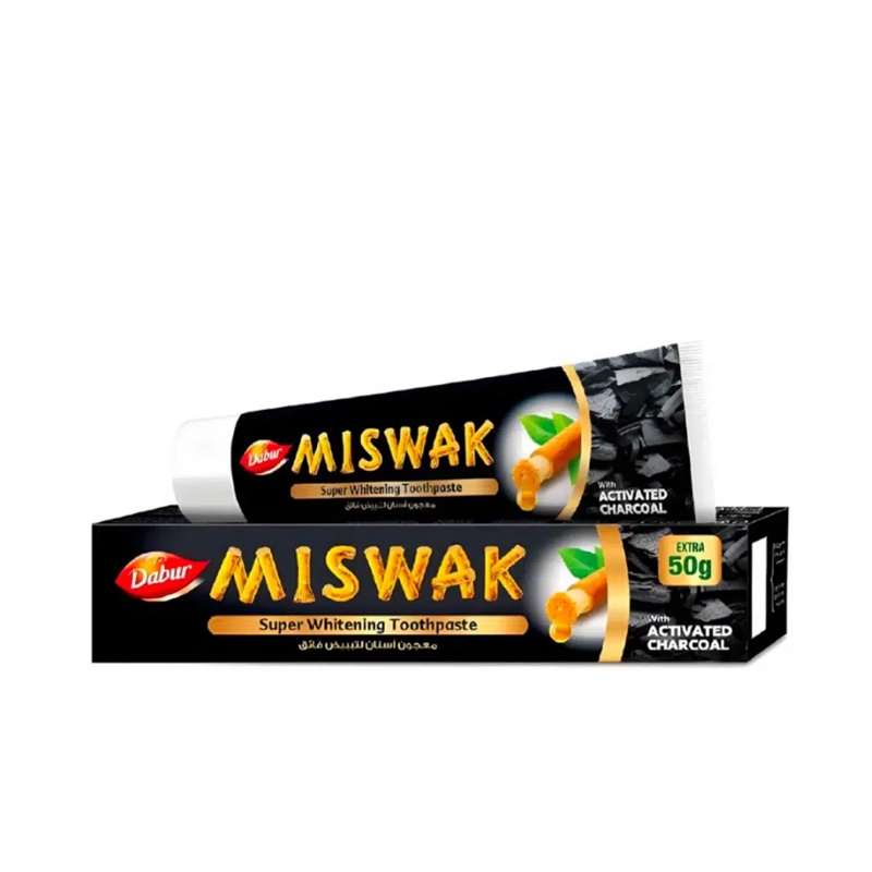 Dabur Miswak Whitening Toothpaste With Activated Charcoal 120gr + 50gr | Gogobli