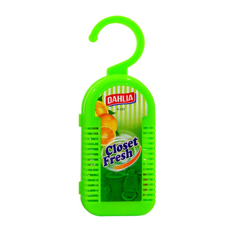 Dahlia Closet Freshener With Case (K231) Green 96gr | Gogobli