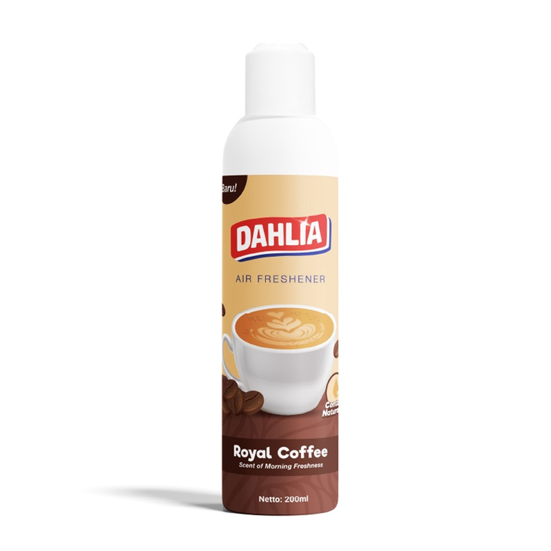 Dahlia Air Freshener Aerosol Spray Royal Coffee 200ml | Gogobli