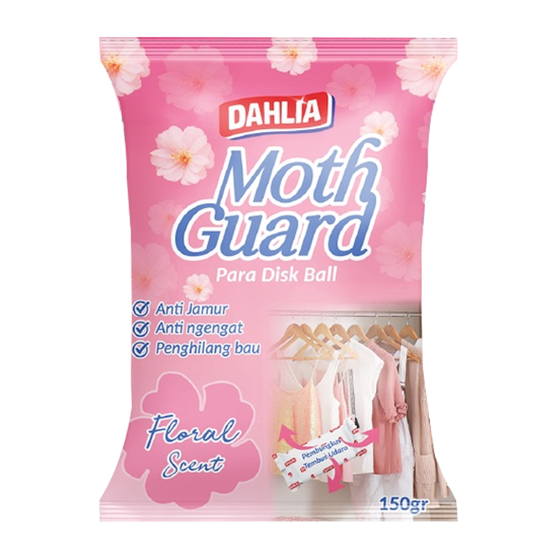 Dahlia Moth Guard Para Disk Moth Ball (MD3N) 150gr | Gogobli