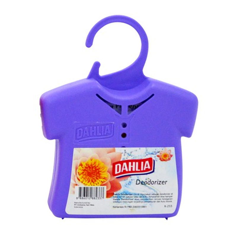Dahlia Trendy Deodorizer (K233) Purple 80gr | Gogobli