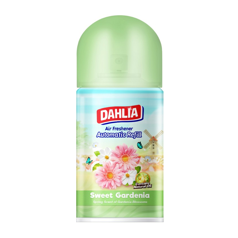 Dahlia Air Freshener Automatic Refill Sweet Garden 225ml | Gogobli