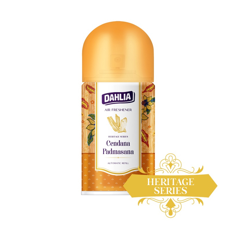 Dahlia Air Freshener Automatic Refill Heritage Cendana Padmasana 225ml | Gogobli
