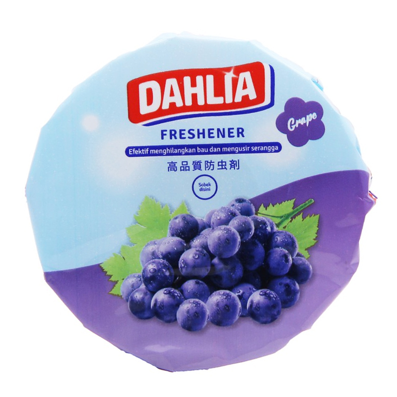Dahlia Freshener Refill Fruity Grape 80gr | Gogobli