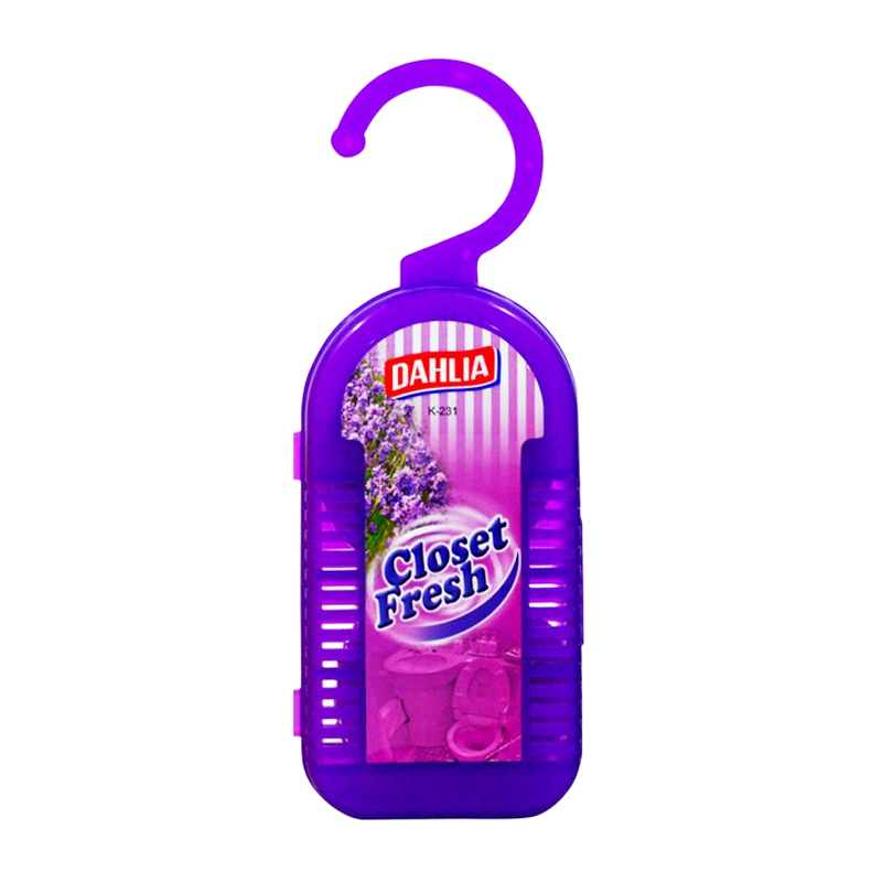 Dahlia Closet Freshener With Case (K231) Purple 96gr | Gogobli