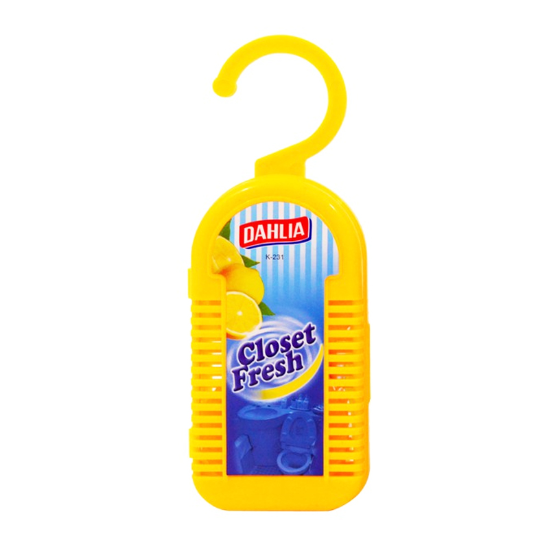 Dahlia Closet Freshener With Case (K231) Yellow 96gr | Gogobli