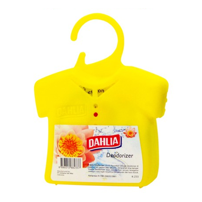 Dahlia Trendy Deodorizer (K233) Yellow 80gr | Gogobli