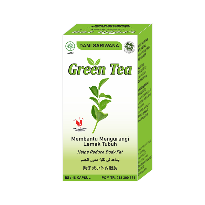 Dami Sariwana Green Tea 18 Kapsul | Gogobli